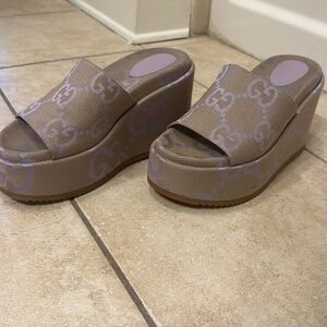 Big Platform Gucci Slide